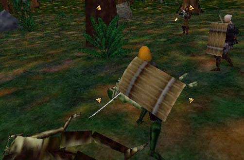 Ilustriel, Elenlanta, and Lywnis battling banderlings.